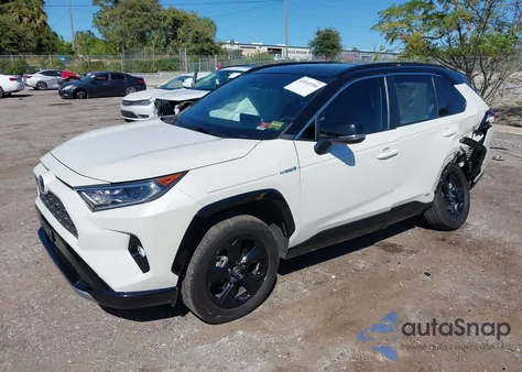 2021 Toyota Rav4 Hybrid Xse z USA, uszkodzony, nr VIN 2T3E6RFV2MW016147